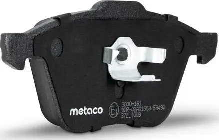 Колодки тормозные VOLVO S60/V70/S80/XC70/XC90 98- перед. (Metaco). Артикул 3000161