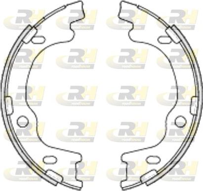 Тормозные колодки (стояночная тормозная система) RoadHouse. Артикул 4699.00