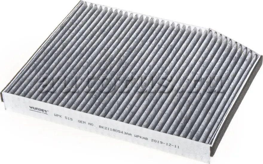 Фильтр салонный (угольный) FORD Tourneo 12->/Transit 14-> WUNDER FILTER WPK515 Wunder. Артикул WPK515