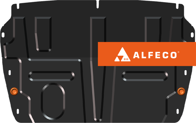 Защита Alfeco для картера и КПП (малая) Chery Tiggo 4 2017-2026. Артикул ALF.02.26