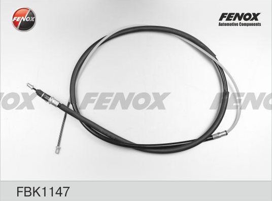 Трос ручника (тросик ручного тормоза) Fenox. Артикул FBK1147