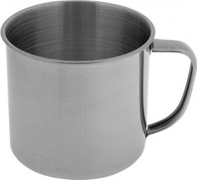 Кружка Тонар без крышки 8 см нержавеющая сталь. Артикул PR-K-8