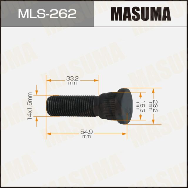 Шпилька MASUMA Masuma. Артикул MLS262