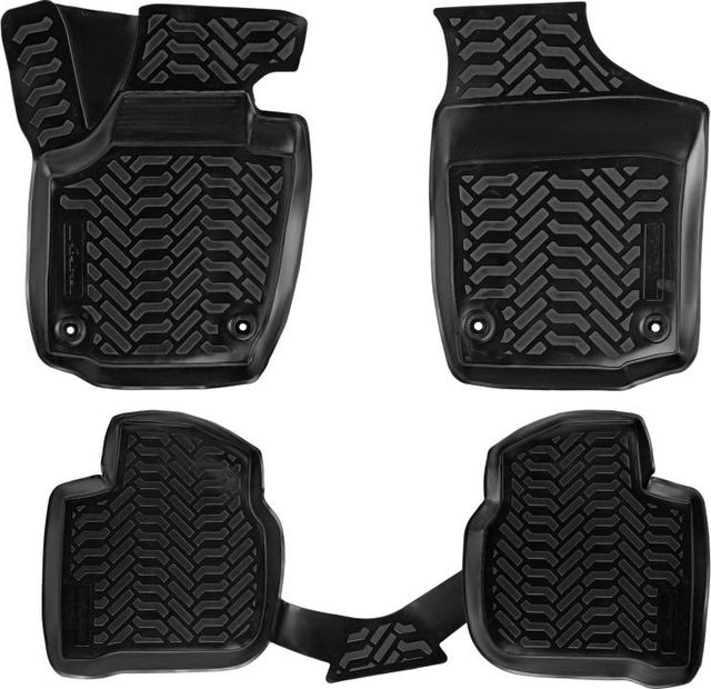 Коврики Airline 3D с высоким бортиком для салона Skoda Rapid I 2012-2017. Артикул ACM-PS-61