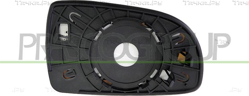 Зеркальное стекло бокового зеркала Prasco левое для Chevrolet Aveo I 2006-2012. Артикул DW3277514
