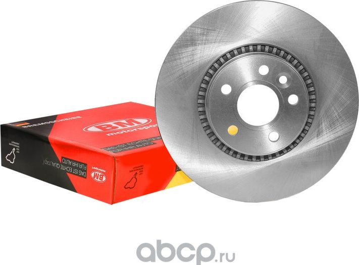 Диск тормозной вентилируемый передний (BM). Артикул BDV339