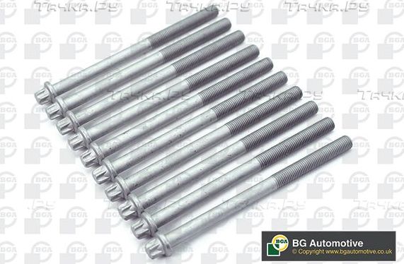 Комплект болтов ГБЦ BGA для Opel Kadett E 1984-1994. Артикул BK6331