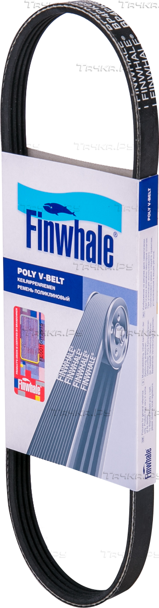 Приводной ремень поликлиновой Finwhale для Chevrolet Spark II 2005-2010. Артикул BP4PK668