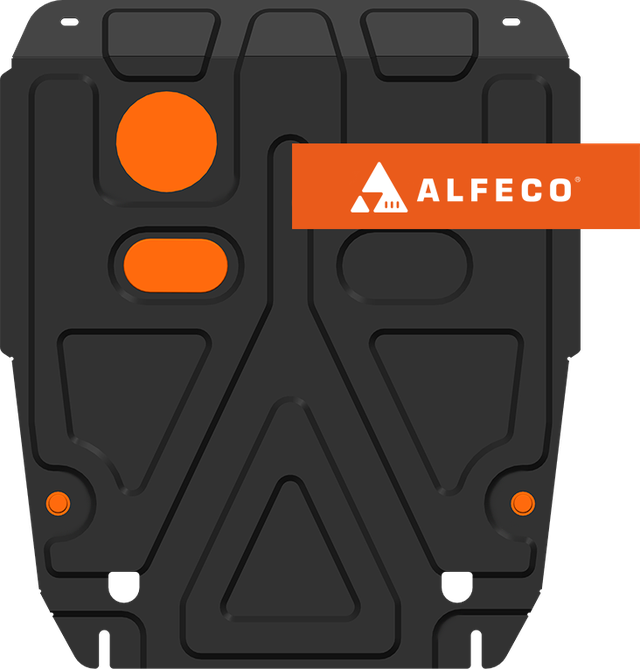 Защита Alfeco для картера и КПП Haval Jolion 2WD (комплектация Comfort) 2021-2026. Артикул ALF.55.04