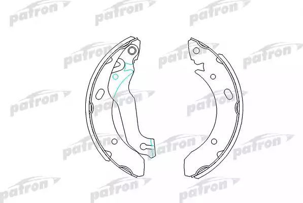 Тормозные колодки Patron. Артикул PSP319
