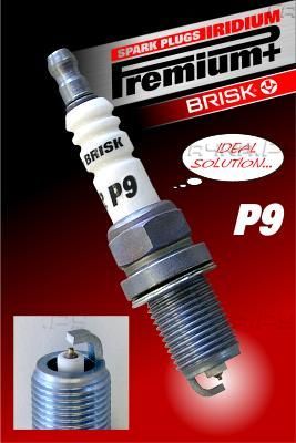 Свеча зажигания Brisk P9 Iridium Premium+ для Volkswagen Passat B3 1988-1989. Артикул 1706