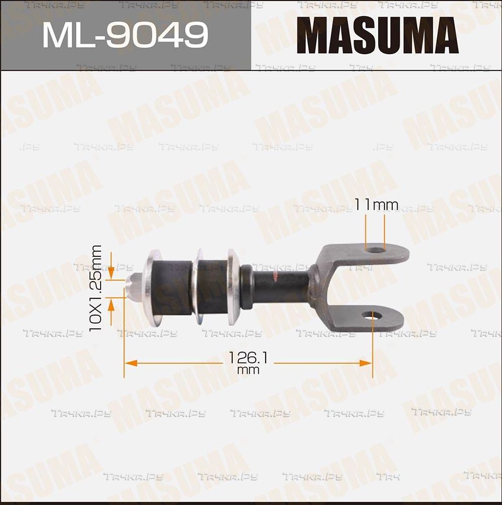 Стойка (тяга) стабилизатора Masuma задняя правая для Toyota Land Cruiser 200 2007-2020. Артикул ML-9049