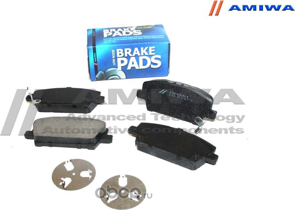 Колодки тормозные передние (Amiwa). Артикул CD5147S