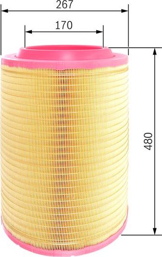 Воздушный фильтр Bosch. Артикул F 026 400 247