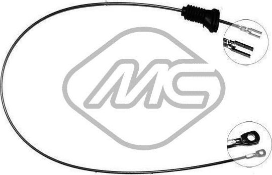 Трос ручника (тросик ручного тормоза) Metalcaucho. Артикул 83568