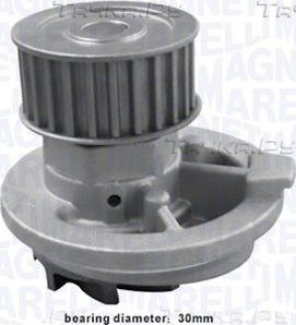 Помпа (водяной насос) Magneti Marelli для Opel Frontera B 1998-2004. Артикул 352316170856