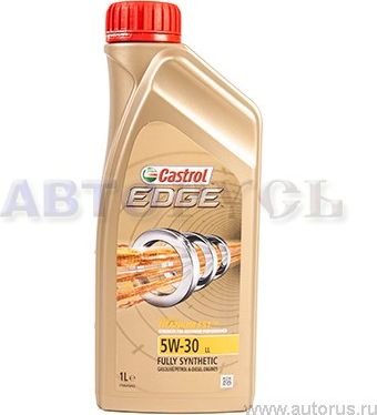 Castrol EDGE 5w30 LL Titanium 1л. Моторное масло для легковых автомобилей. Артикул 15667C