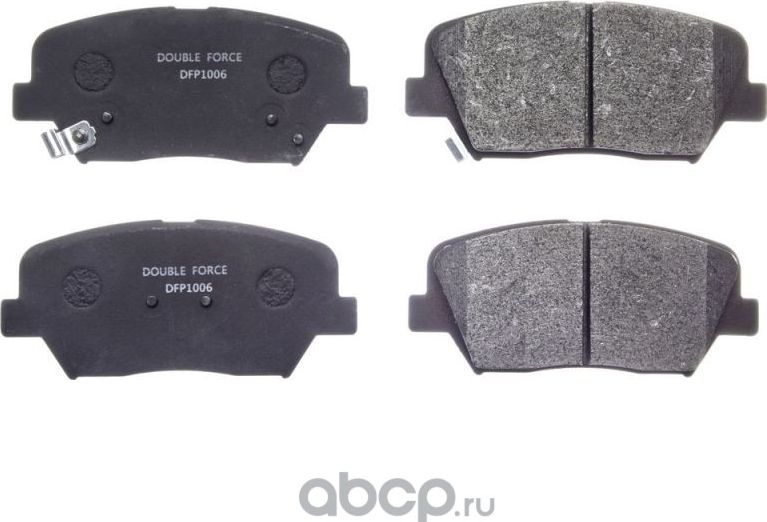 DFP1006_Колодки тормозные дисковые Double Force Double Force. Артикул DFP1006