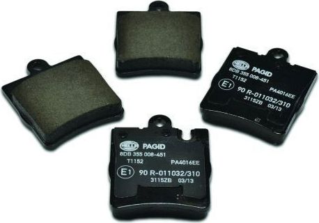 Тормозные колодки Hella. Артикул 8DB 355 008-451