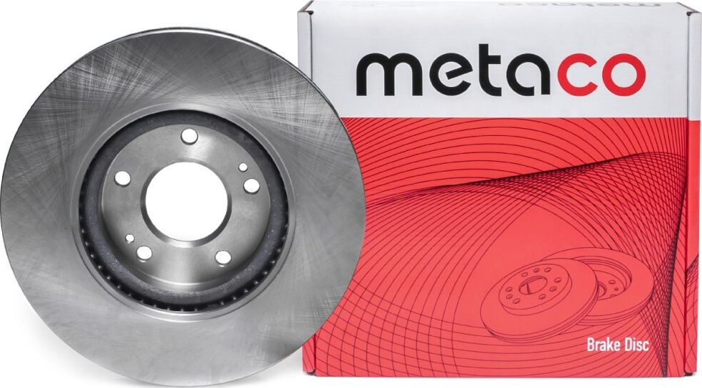 Диск тормозной передний вентилируемый (Metaco). Артикул 3050343