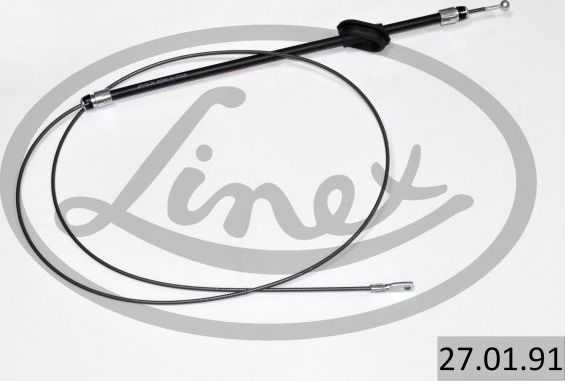 Трос ручника (тросик ручного тормоза) Linex передний для Volkswagen Crafter I 2006-2013. Артикул 27.01.91