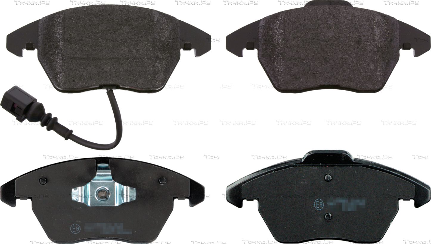 Тормозные колодки Blue Print передние для SEAT Leon II 2005-2013. Артикул ADV184204