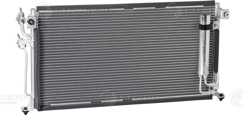 Радиатор кондиционера (конденсатор) Luzar (алюминий). Артикул LRAC 1100