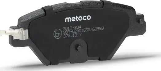 Колодки тормозные задние дисковые к-кт (Metaco). Артикул 3010304