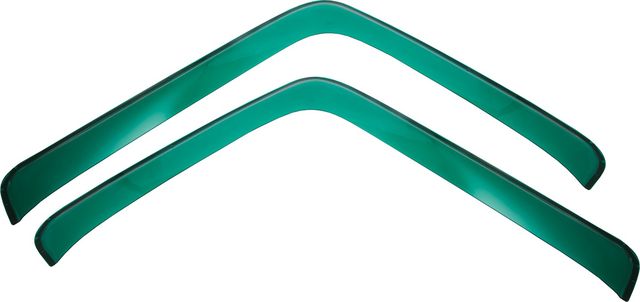 Дефлекторы REIN для окон (накладной) Jac N200 грузовик 2022-2026 Зеленые. Артикул REINWV1313
