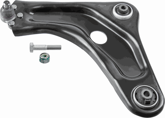 Поперечный рычаг передней подвески Lemforder левый для Citroen DS3 I 2014-2015. Артикул 43536 01