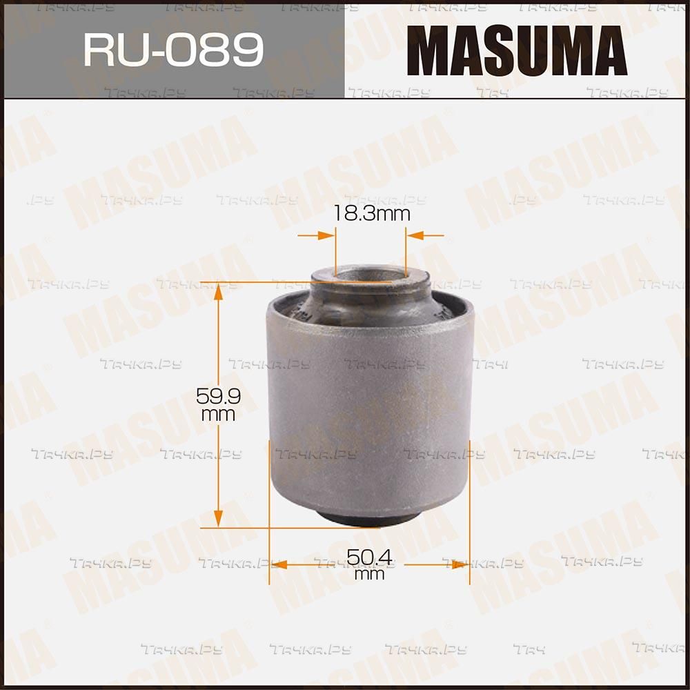 Сайлентблок заднего рычага подвески Masuma. Артикул RU-089