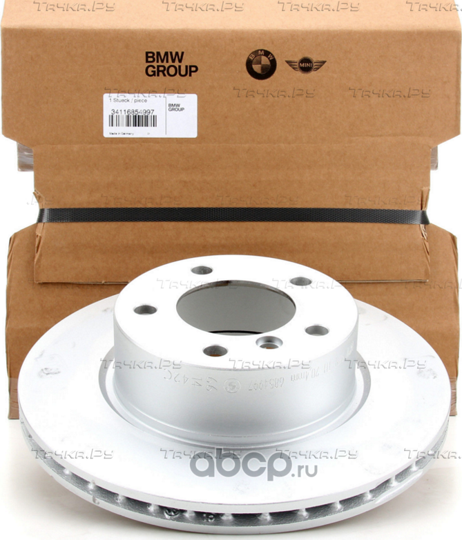 Тормозной диск BMW (OEM) передний для BMW 3 V (E90/E91/E92/E93) 2004-2012. Артикул 34116854997