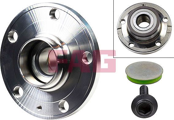 Ступица колеса с интегрированным подшипником Fag. Артикул 713 6108 30