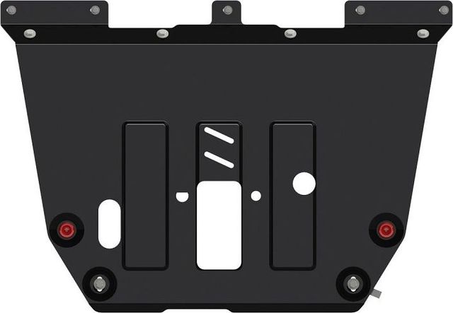 Защита Шериф (2 мм) для картера и КПП Jeep Compass II 2017-2026. Артикул 04.4168