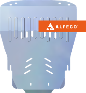 Защита алюминиевая Alfeco для картера и КПП Audi A6 C6 2005-2011. Артикул ALF.30.03al