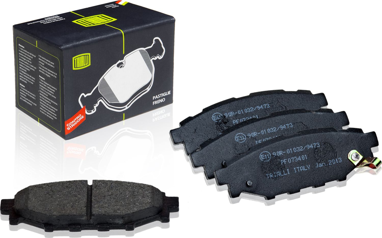 Тормозные колодки Trialli. Артикул PF 073401