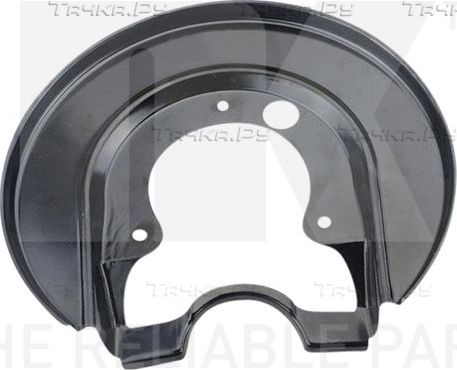 Кожух (щиток) тормозного диска NK задний правый для Volkswagen Golf IV 1998-2005. Артикул 2347106