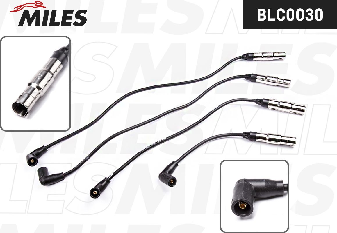 Высоковольтные провода (провода зажигания) (комплект) Miles. Артикул BLC0030