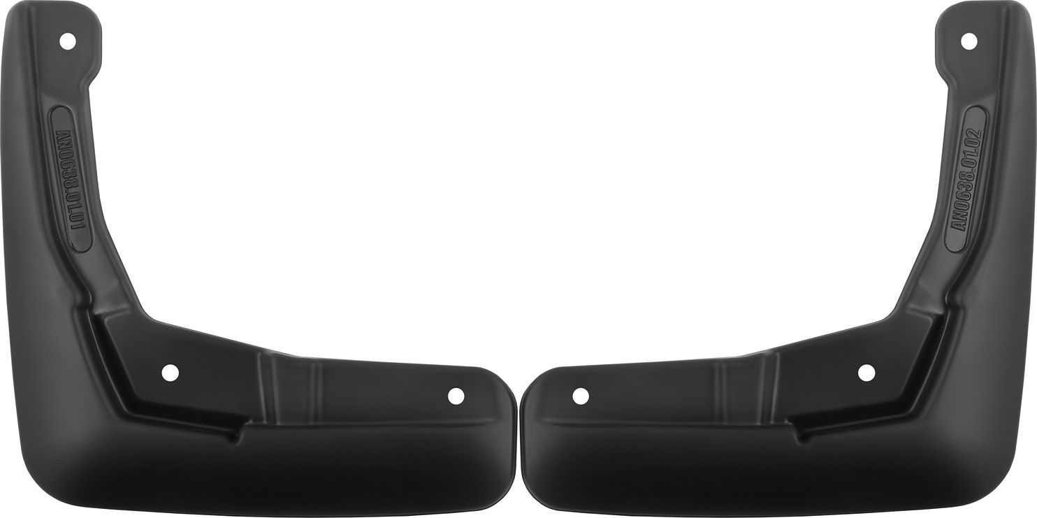 Брызговики Frosch (в пакете) передняя пара для Changan Lamore 2023-2026. Артикул NLF.AN0638.F10