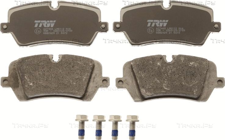 Тормозные колодки TRW COTEC задние для Land Rover Range Rover IV 2012-2026. Артикул GDB2029