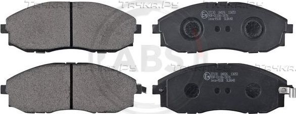 Тормозные колодки ABS передние для Hyundai Porter III 1994-2004. Артикул 37130