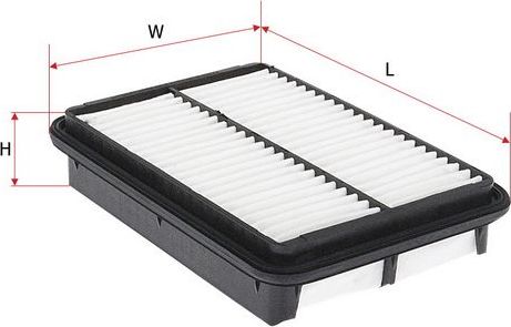 Воздушный фильтр Sakura. Артикул A-2820