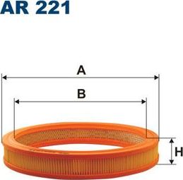 Воздушный фильтр Filtron. Артикул AR 221