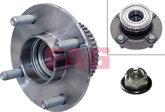 Ступица колеса с интегрированным подшипником Fag. Артикул 713 6783 50
