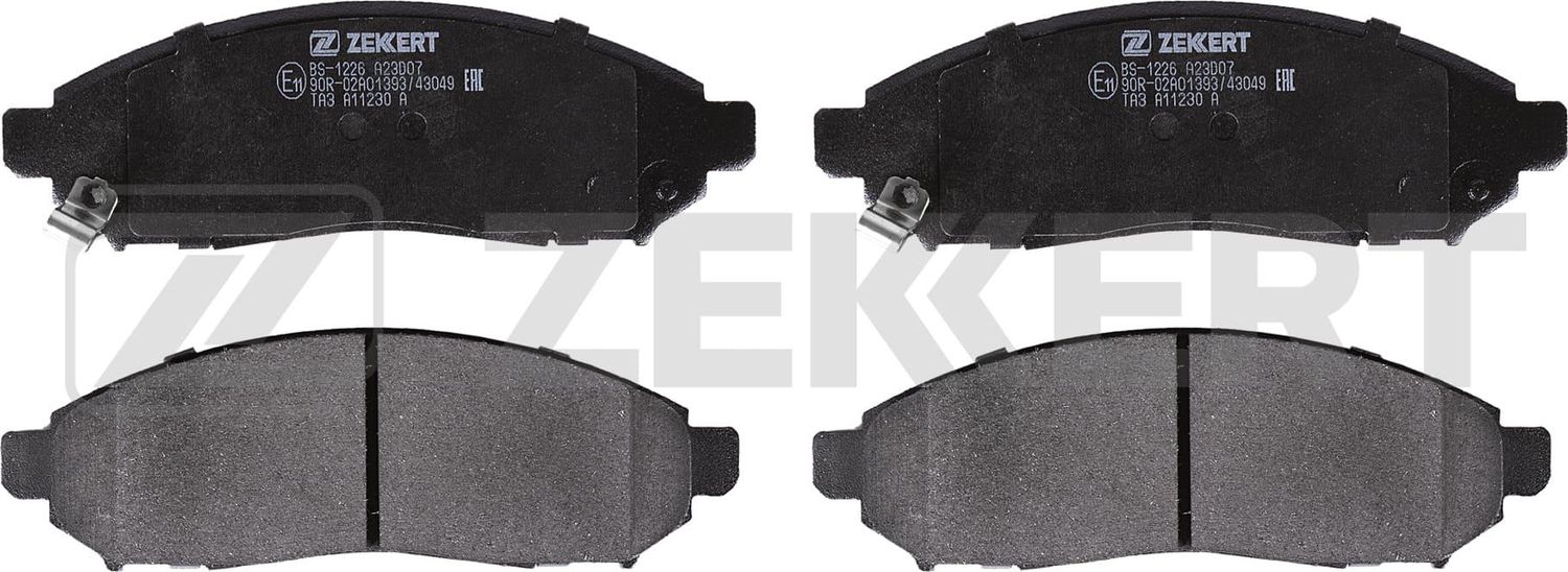 Тормозные колодки Zekkert. Артикул BS-1226