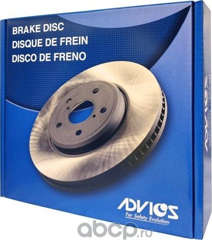 Диск тормозной Toyota Land Cruiser Prado (J90,J120) 96-09 / Lexus GX 02-09 / Toy (Advics). Артикул A6R180