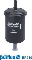 Топливный фильтр Purflux. Артикул EP210