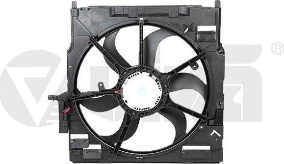 Вентилятор радиатора двигателя (в сборе) Vika для BMW X6 I (E71) 2008-2014. Артикул 91052601