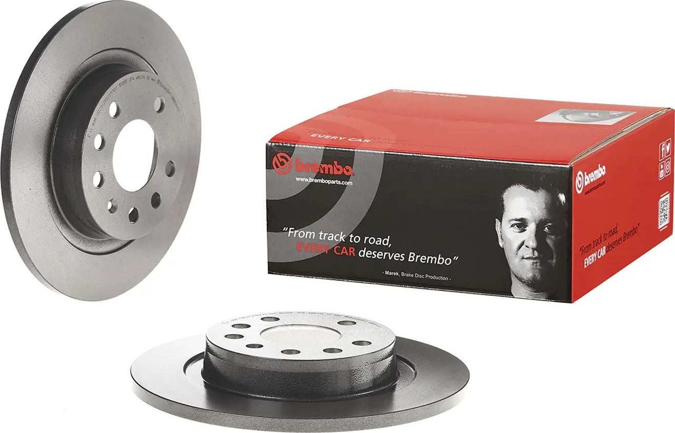 Тормозной диск Brembo PRIME LINE - UV Coated. Артикул 08.9511.11