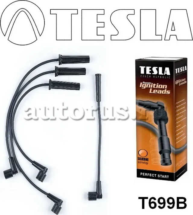 T699B-TSL_к-кт проводов!/ Daewoo Kalos/Lanos 1.4/1.5i 97 (Tesla). Артикул T699B